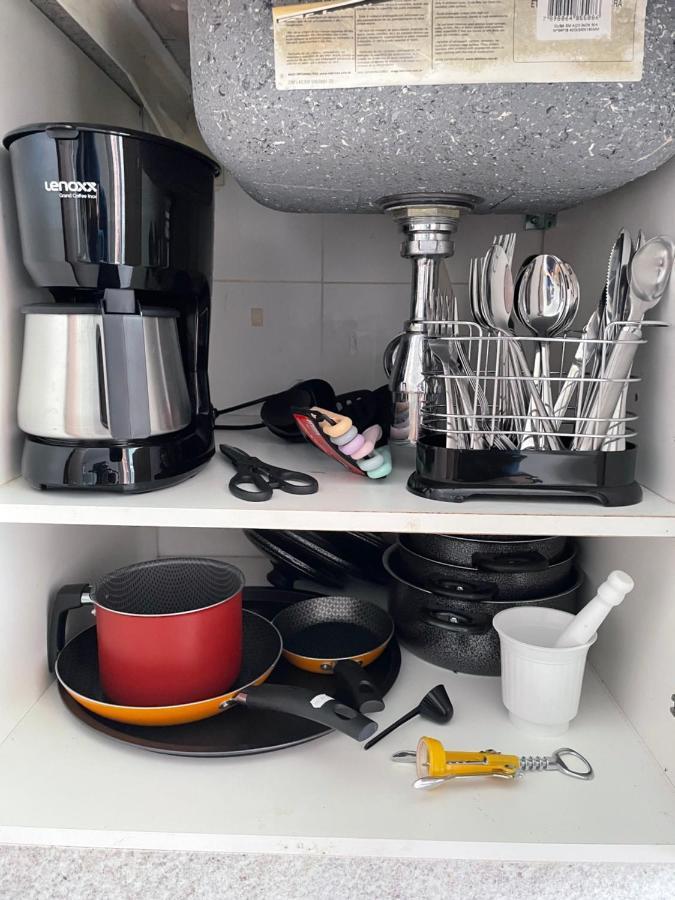 Apartmán Estanconfor Santos Com Vista Mar 6 Ac Garagem Alto 17º Andar Exteriér fotografie