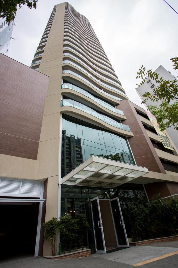 Apartmán Estanconfor Santos Com Vista Mar 6 Ac Garagem Alto 17º Andar Exteriér fotografie