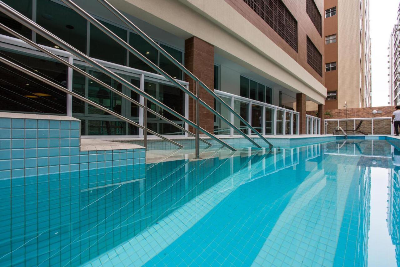 Apartmán Estanconfor Santos Com Vista Mar 6 Ac Garagem Alto 17º Andar Exteriér fotografie