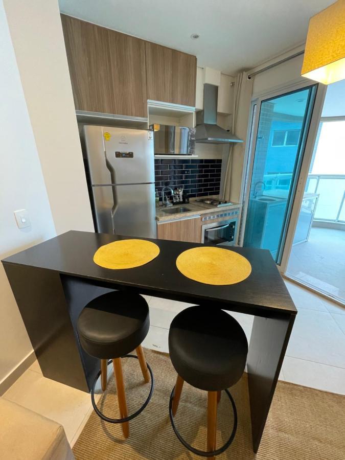 Apartmán Estanconfor Santos Com Vista Mar 6 Ac Garagem Alto 17º Andar Exteriér fotografie